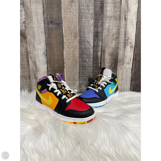 Shoes Luxury Designer By Jordan In Multi-colored, Size: 8.5