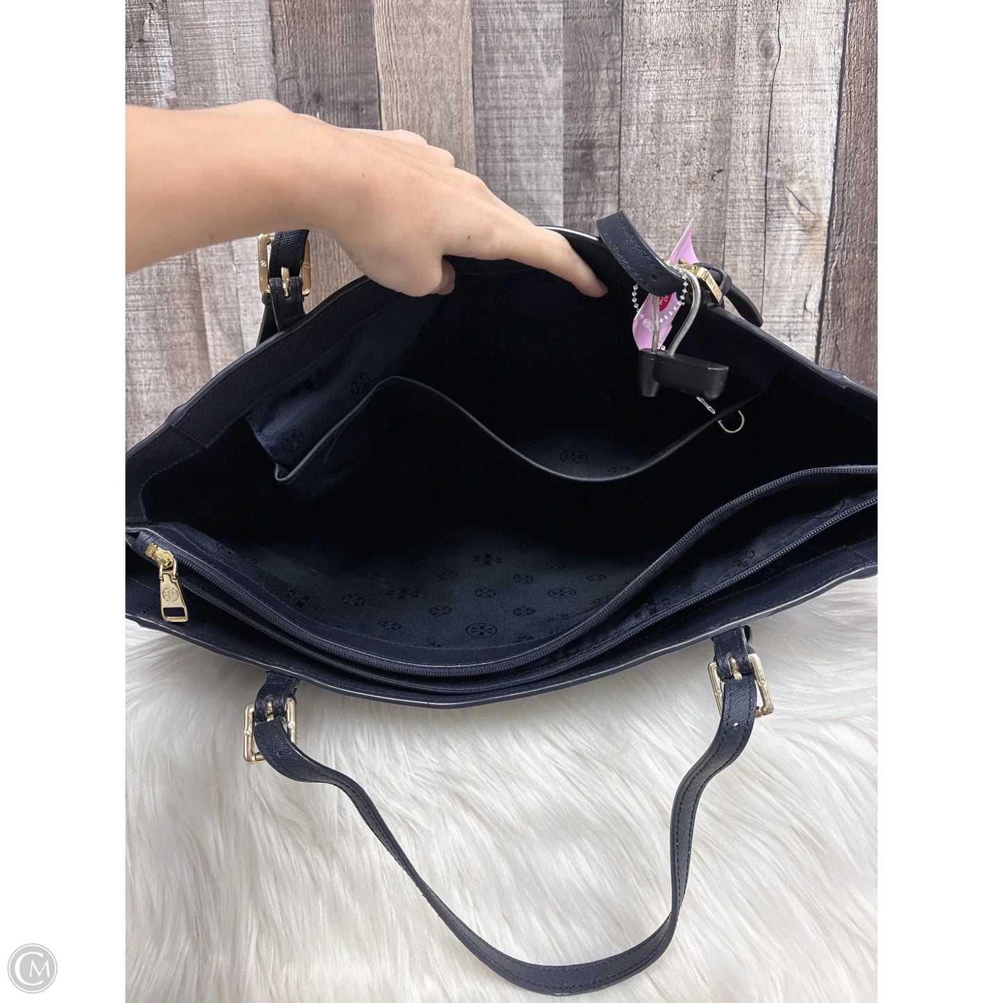 Handbag Designer By Tory Burch, Size: Large