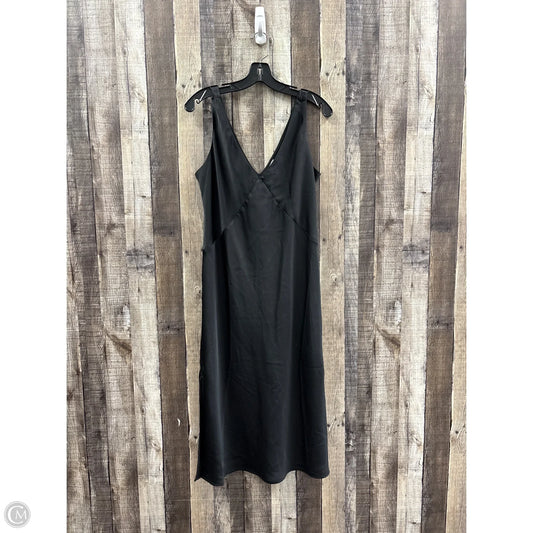 Dress Casual Midi By A New Day In Black, Size: M