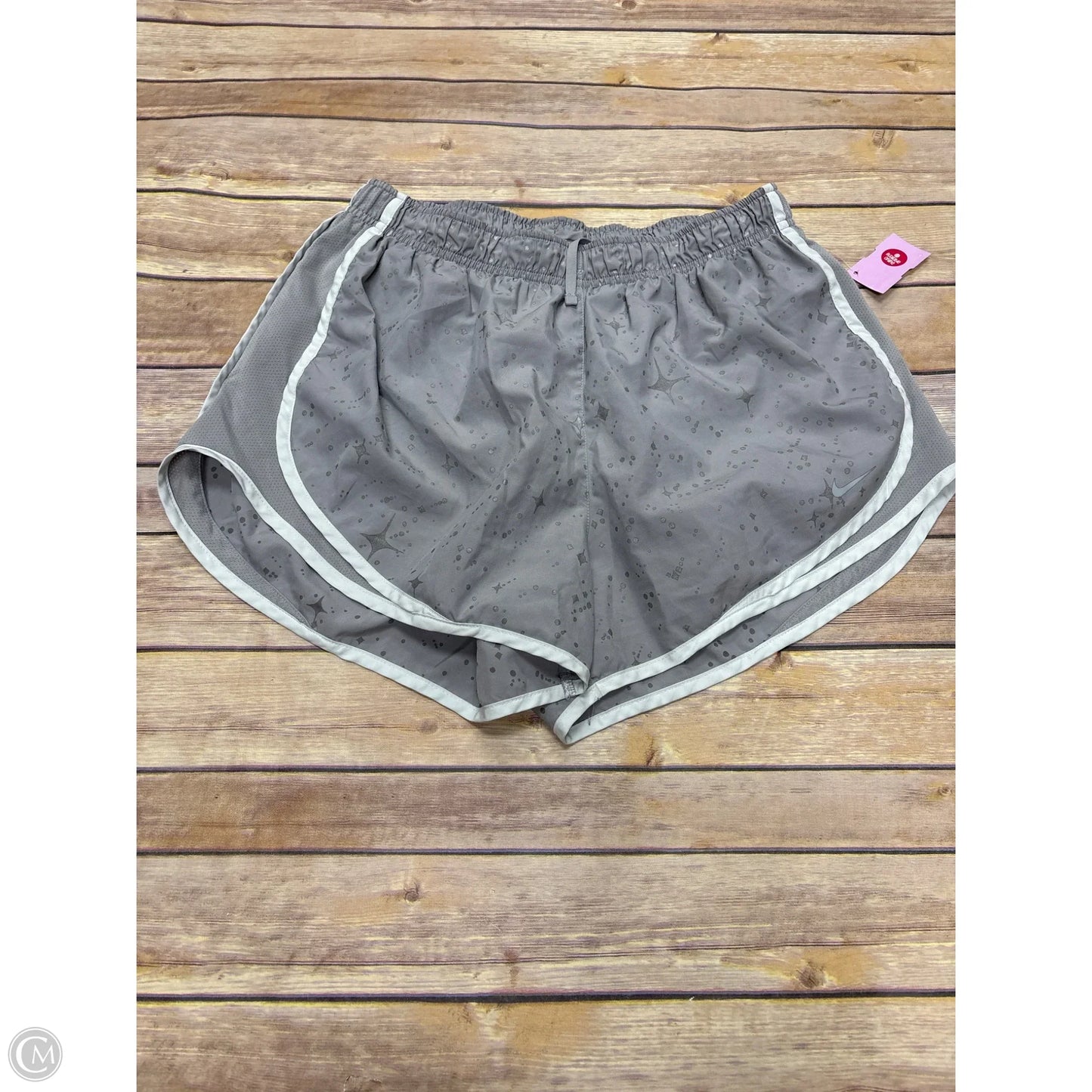 Athletic Shorts By Nike In Grey, Size: L