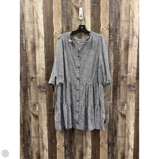 Dress Casual Short By Cme In Animal Print, Size: L