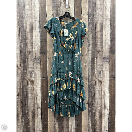 Dress Casual Midi By Cme In Multi-colored, Size: M