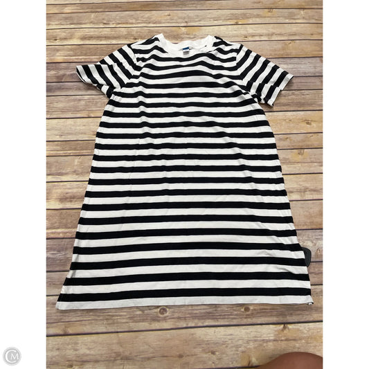 Tunic Short Sleeve By Old Navy In Striped Pattern, Size: M