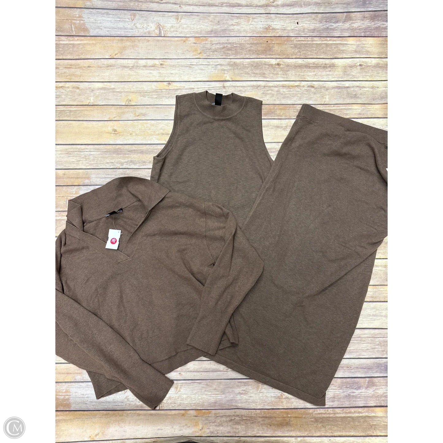 Pants Set 2pc By Express In Brown, Size: M