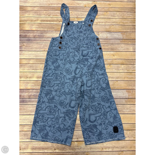 Overalls By Easel In Blue Denim, Size: S