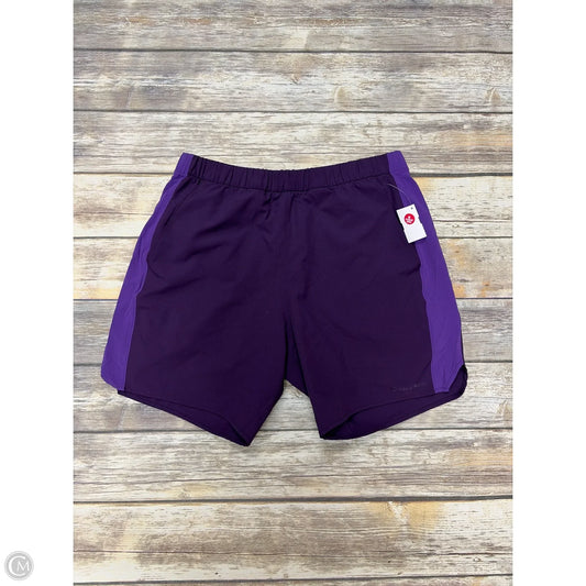 Athletic Shorts By Outdoor Voices In Purple, Size: L