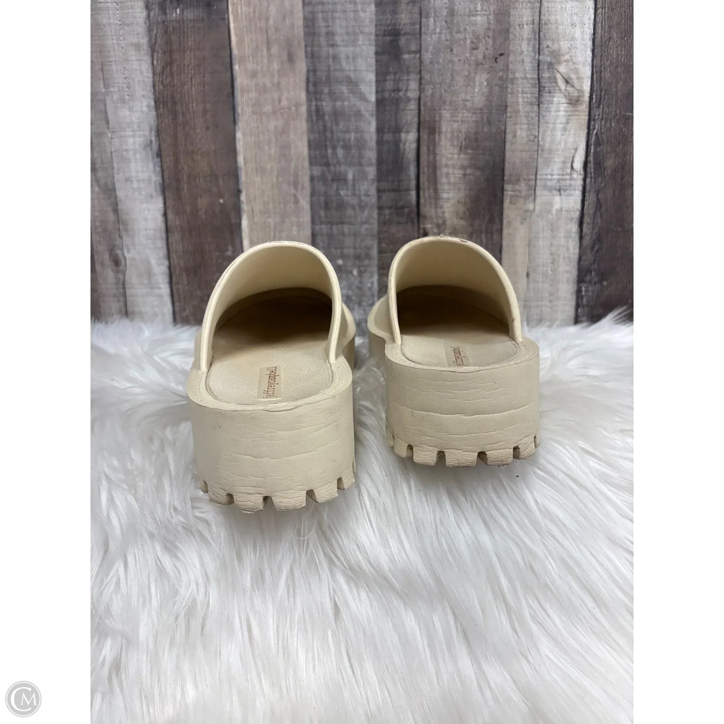 Sandals Heels Wedge By Jeffrey Campbell In White, Size: 9.5