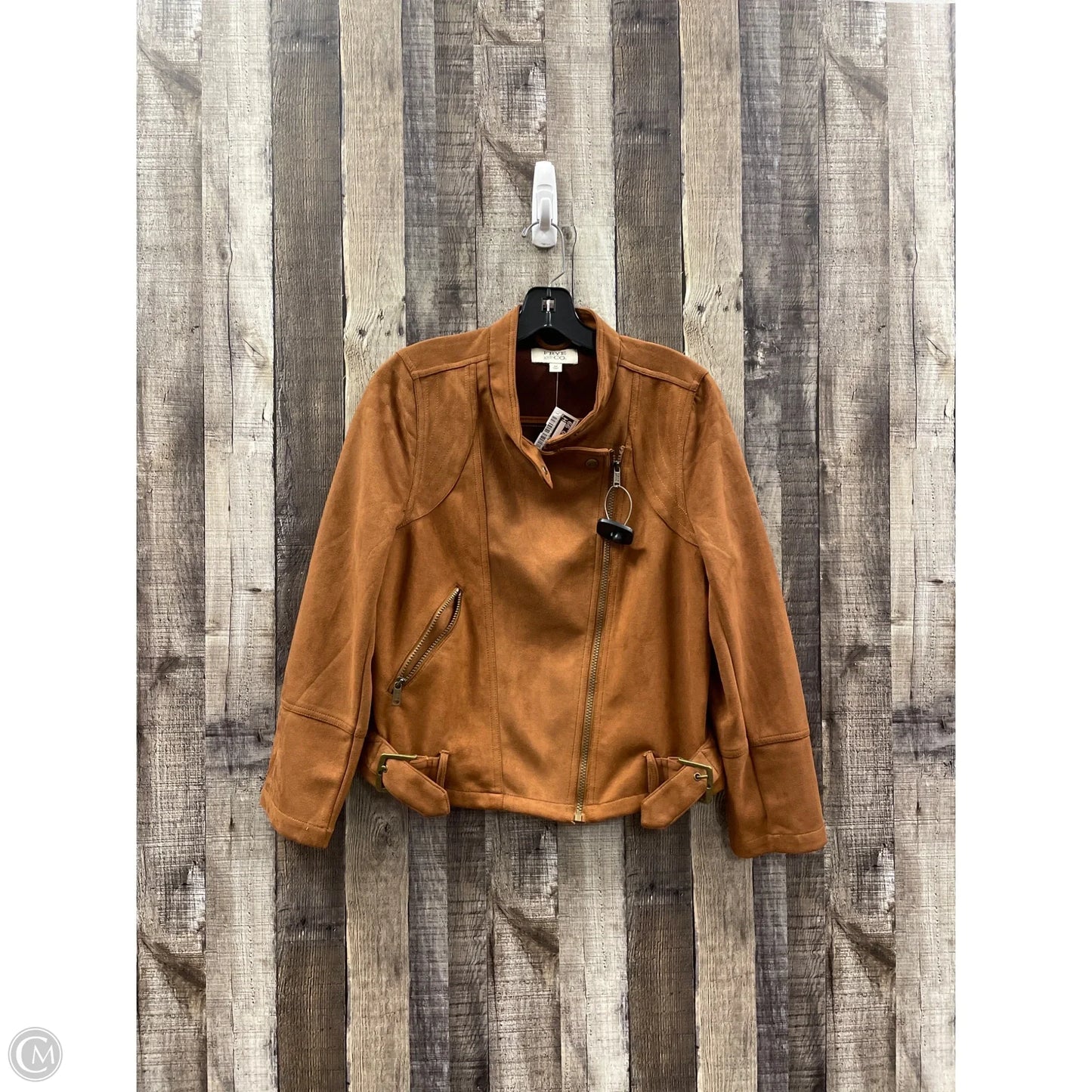 Jacket Other By Frye And Co In Brown, Size: M