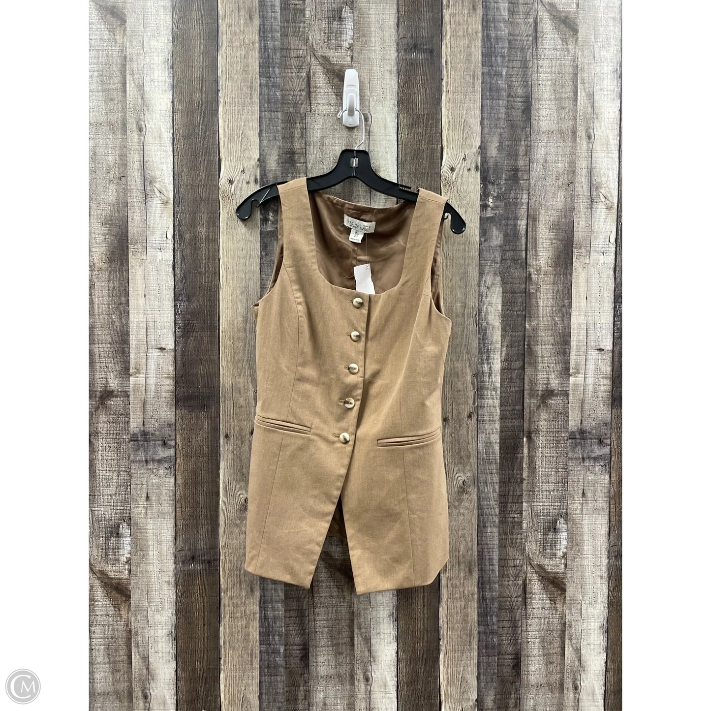 Top Sleeveless By Rachel Zoe In Brown, Size: M