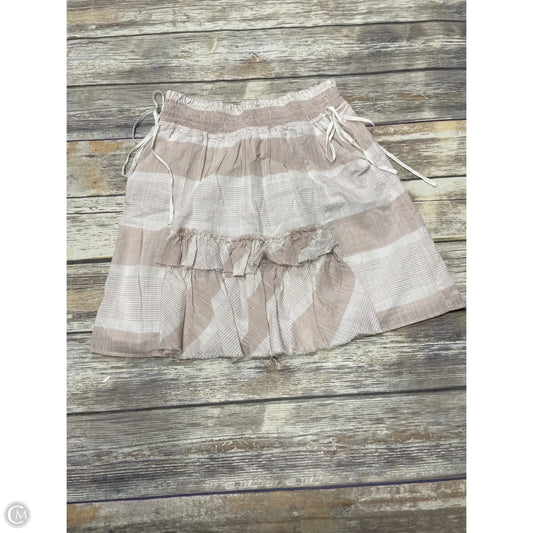 Skirt Midi By Banana Republic In Beige, Size: 2