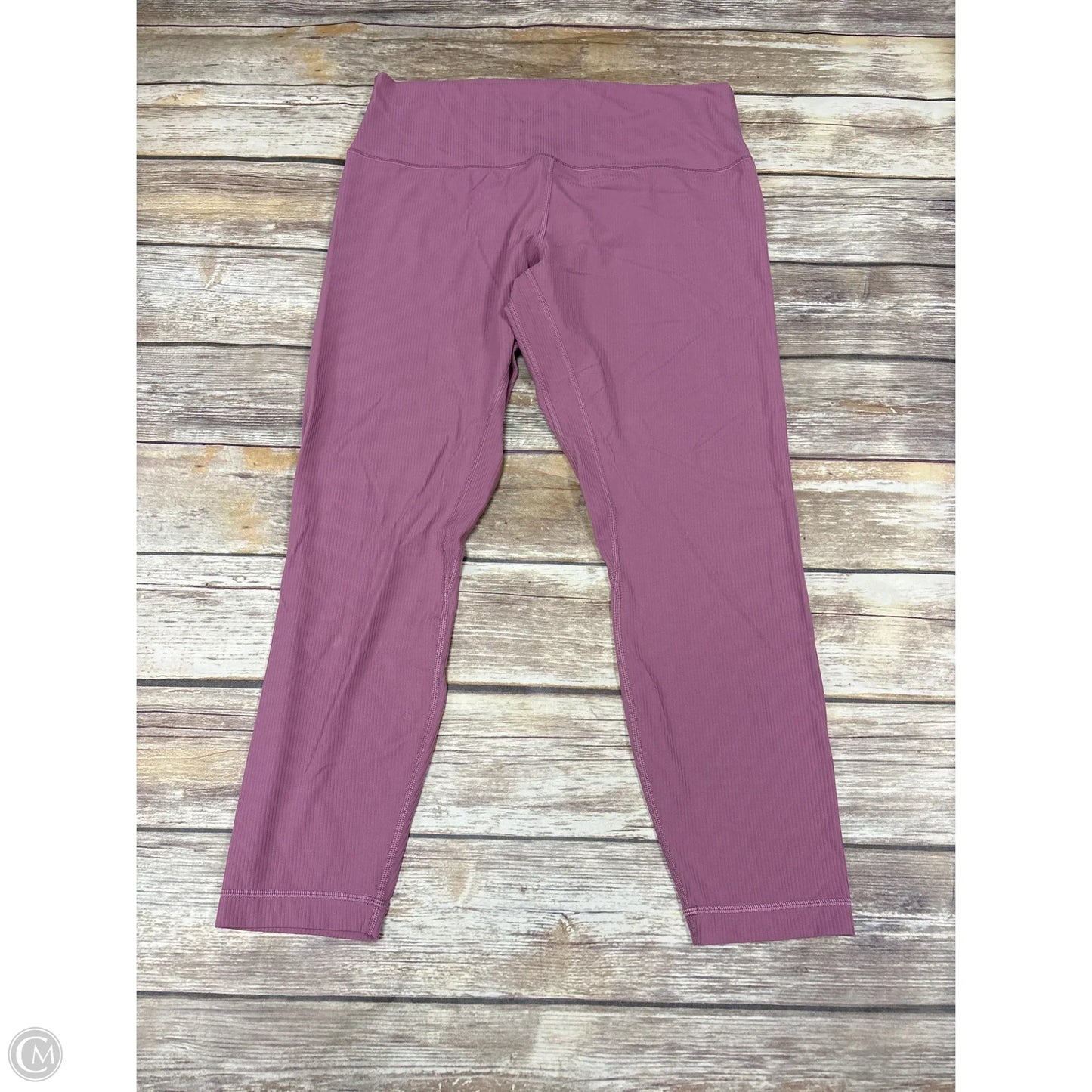 Athletic Leggings By Lululemon In Pink, Size: 14