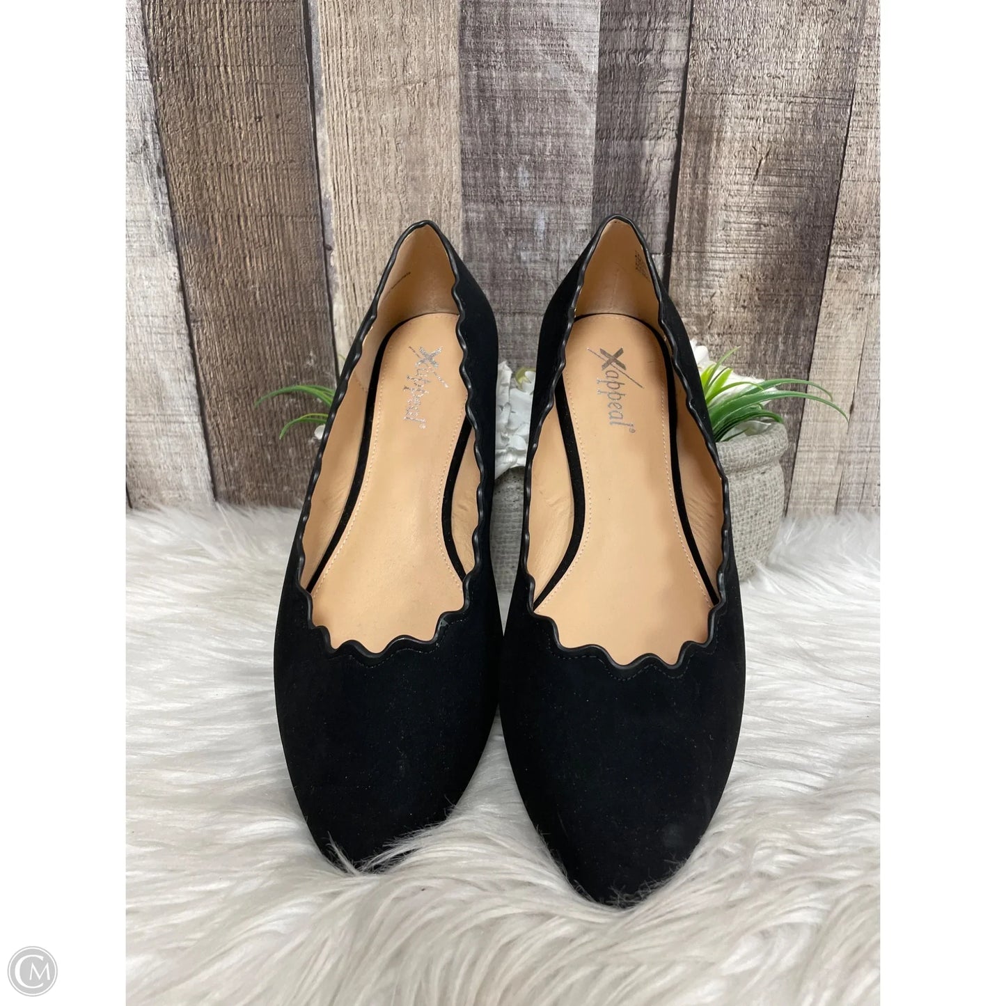 Shoes Flats By Xappeal In Black, Size: 10