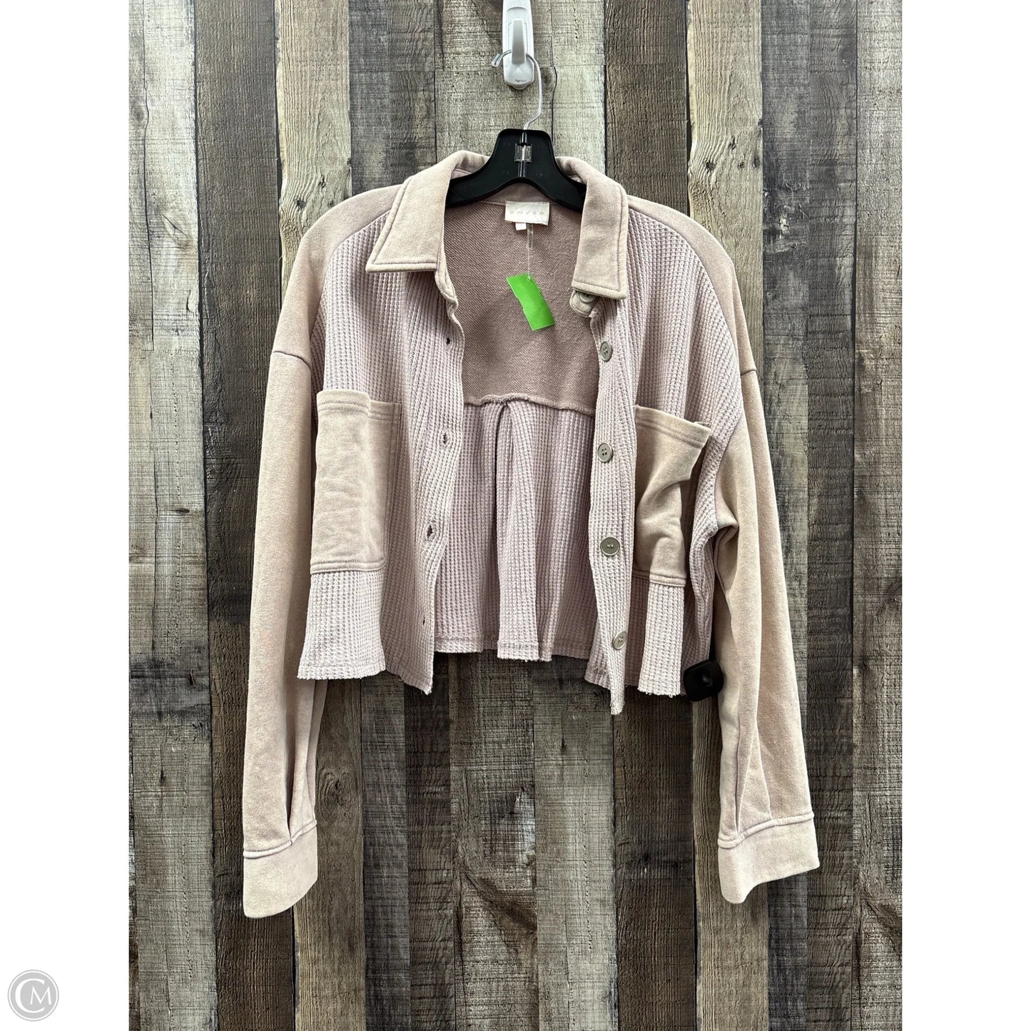 Sweatshirt Collar By Entro In Purple, Size: S
