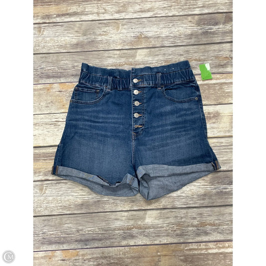 Shorts By Express In Blue Denim, Size: L