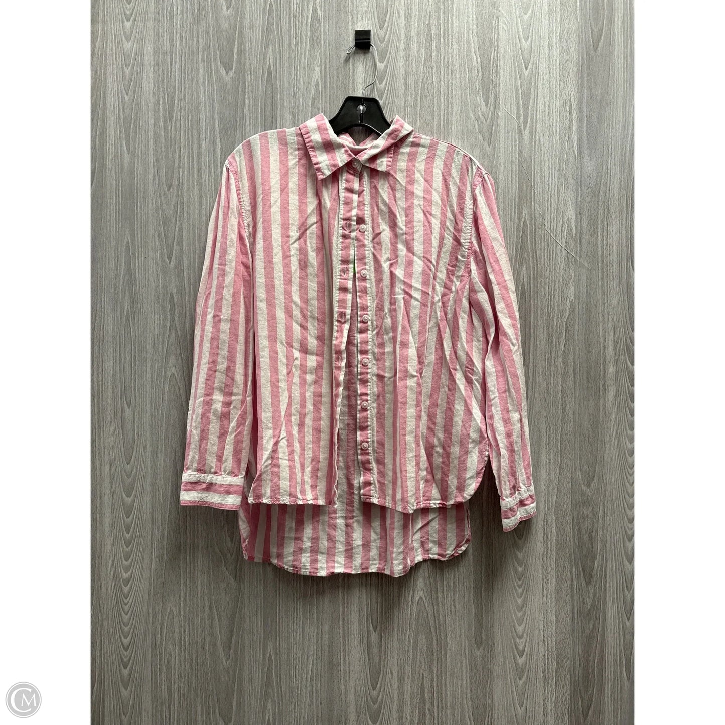 Top 3/4 Sleeve By Lola River In Pink, Size: M