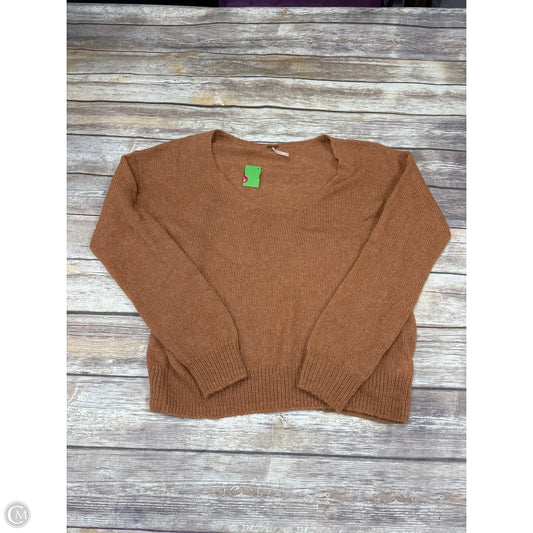 Sweater Cashmere By Free People In Orange, Size: Xs