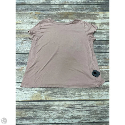 Top Short Sleeve Basic By Universal Thread In Orange, Size: Xl