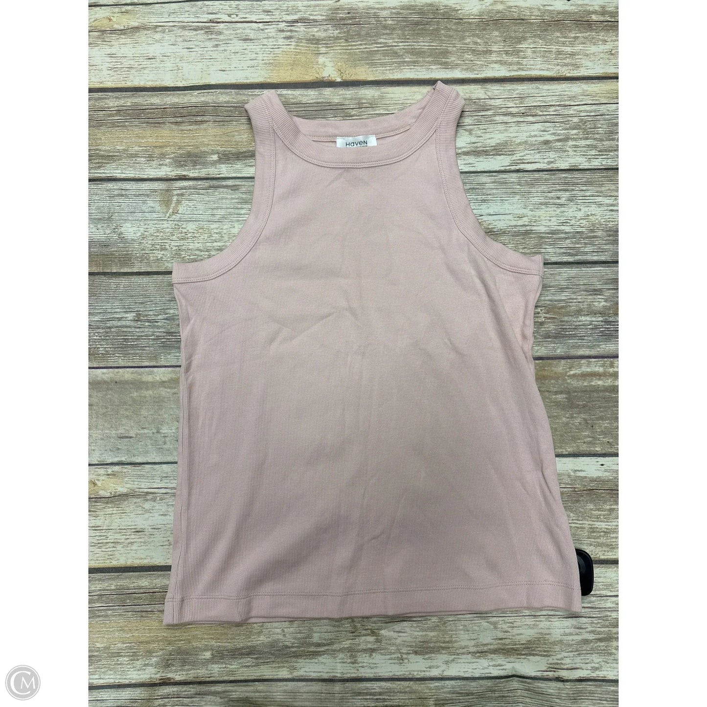 Top Sleeveless Basic By Haven In Pink, Size: M