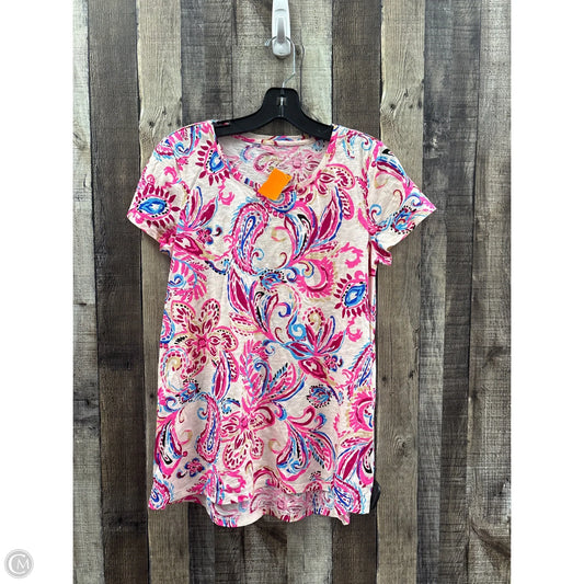 Top Long Sleeve Designer By Lilly Pulitzer In Multi-colored, Size: S
