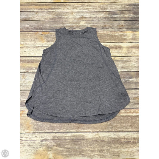 Athletic Tank Top By Tek Gear In Grey, Size: M