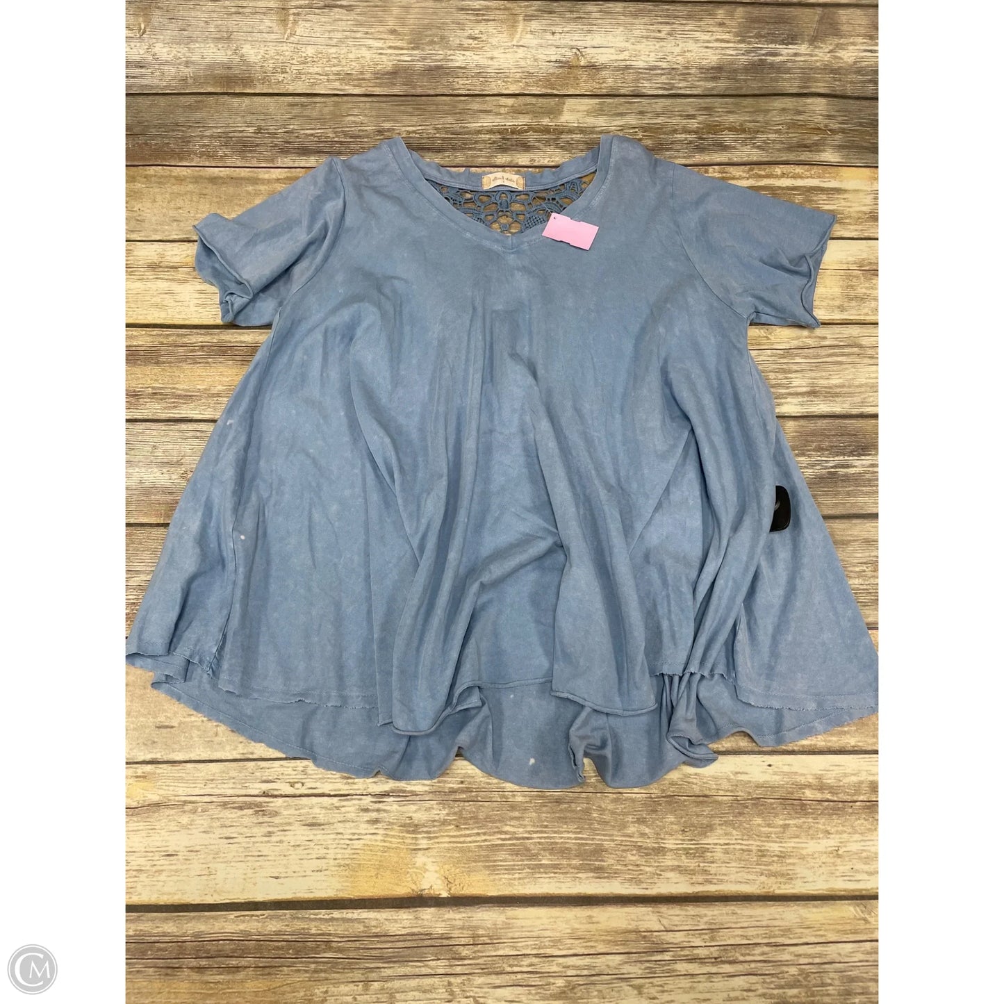 Top Short Sleeve By Altard State In Blue, Size: S