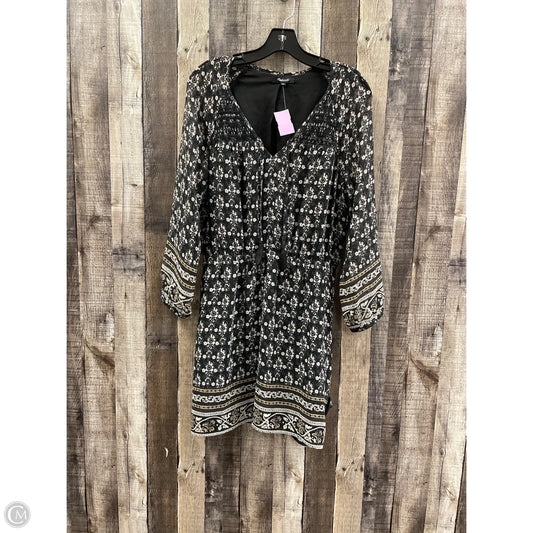 Dress Casual Midi By Madewell In Black, Size: 6