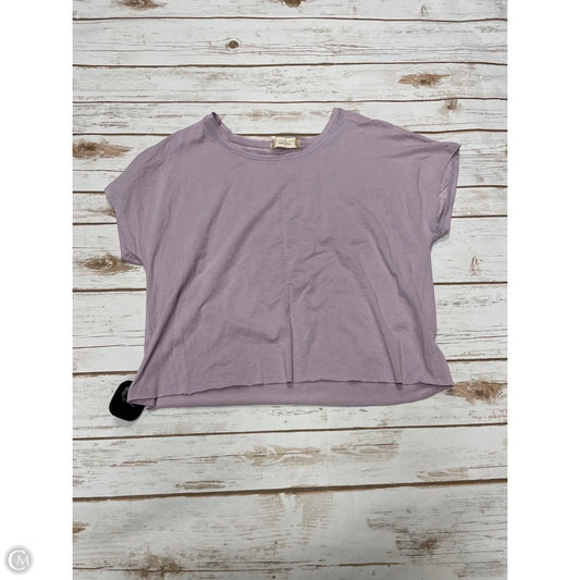Top Short Sleeve By Altard State In Pink, Size: S