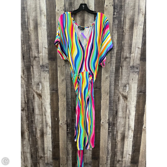 Dress Casual Midi By Eloquii In Striped Pattern, Size: 22