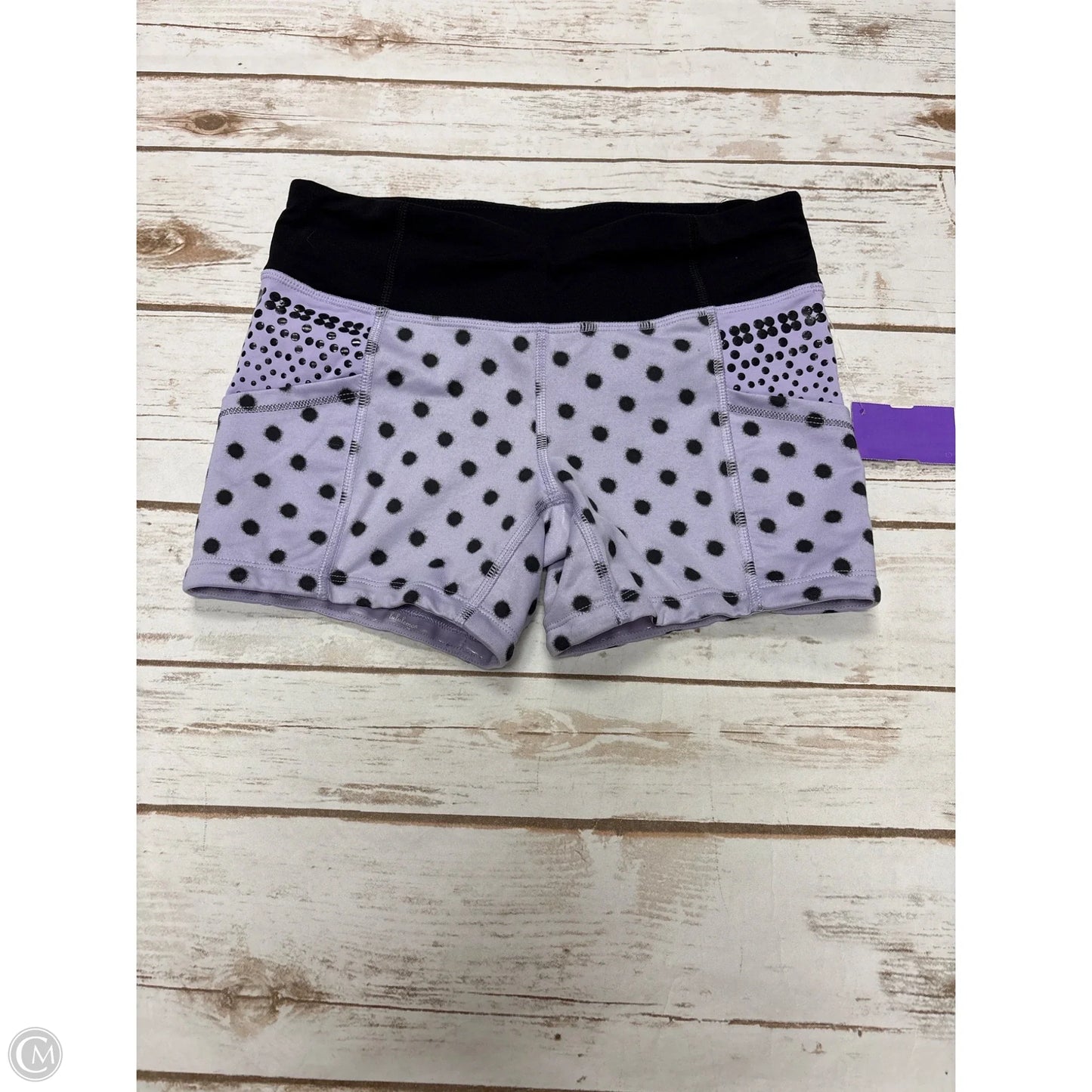 Athletic Shorts By Lululemon In Purple, Size: 4