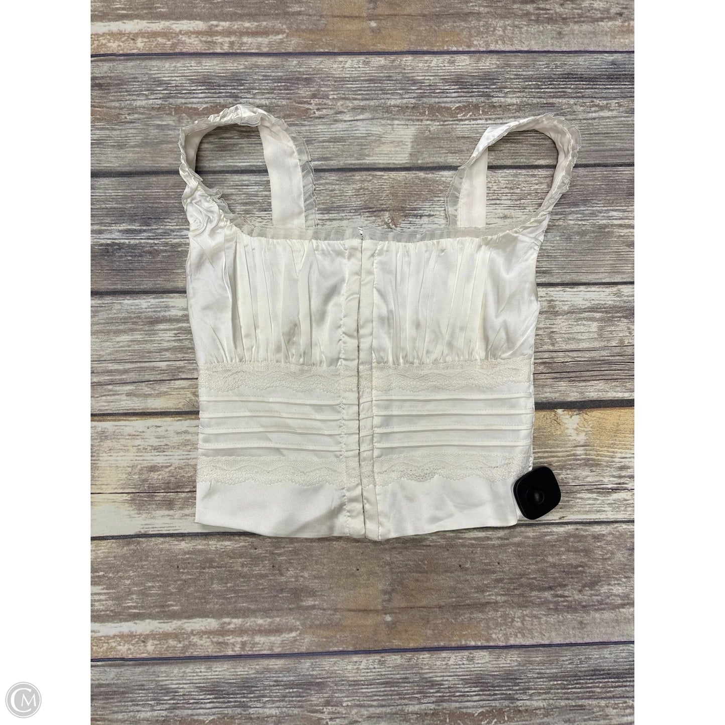 Top Sleeveless By All In Favor In White, Size: Xs