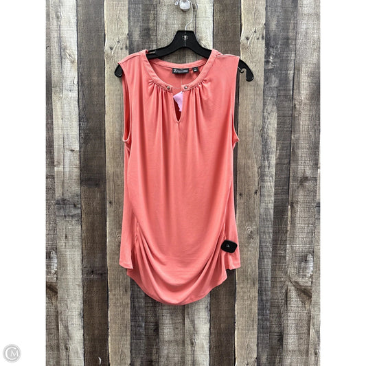 Top Sleeveless By New York And Co In Pink, Size: Xl