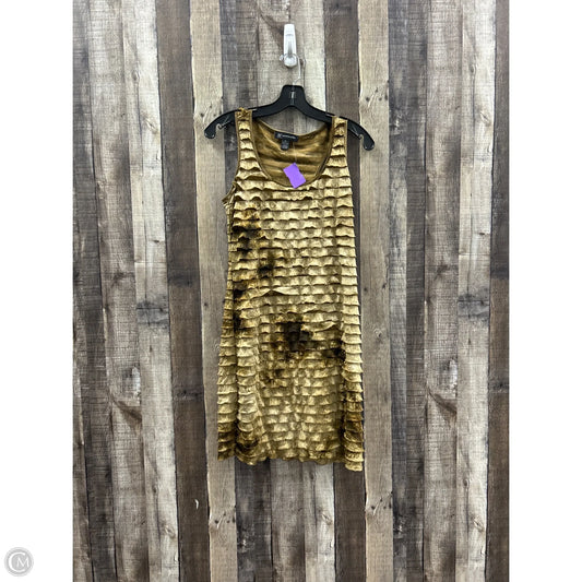 Dress Casual Midi By Inc In Brown, Size: S