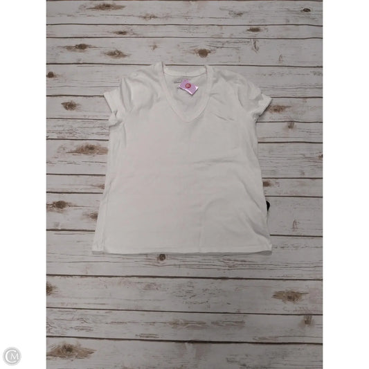 Top Short Sleeve Basic By Universal Thread In White, Size: M
