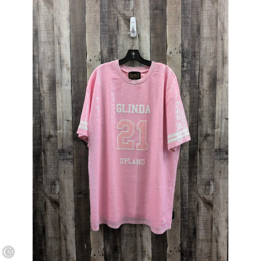 Dress Casual Short By Forever 21 In Pink, Size: 2x