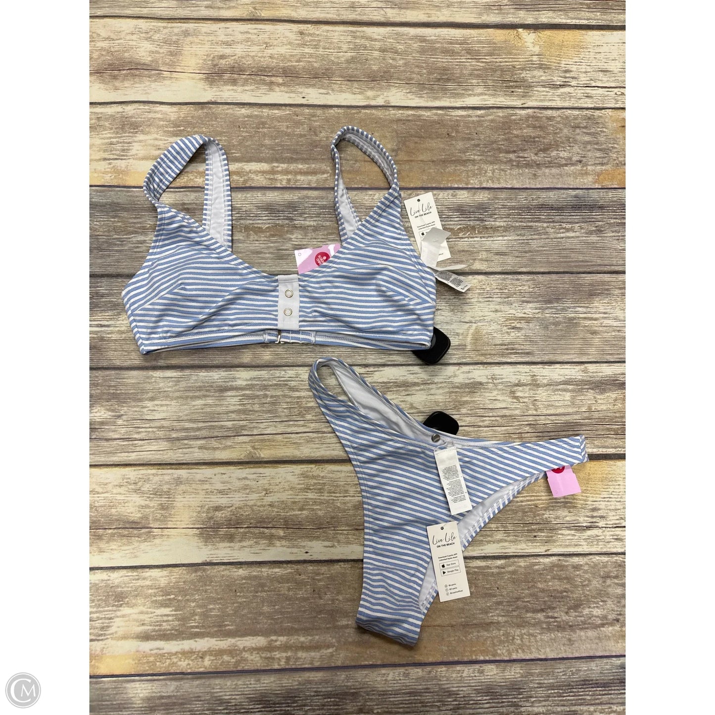 Swimsuit 2pc By Cupshe In Blue, Size: M