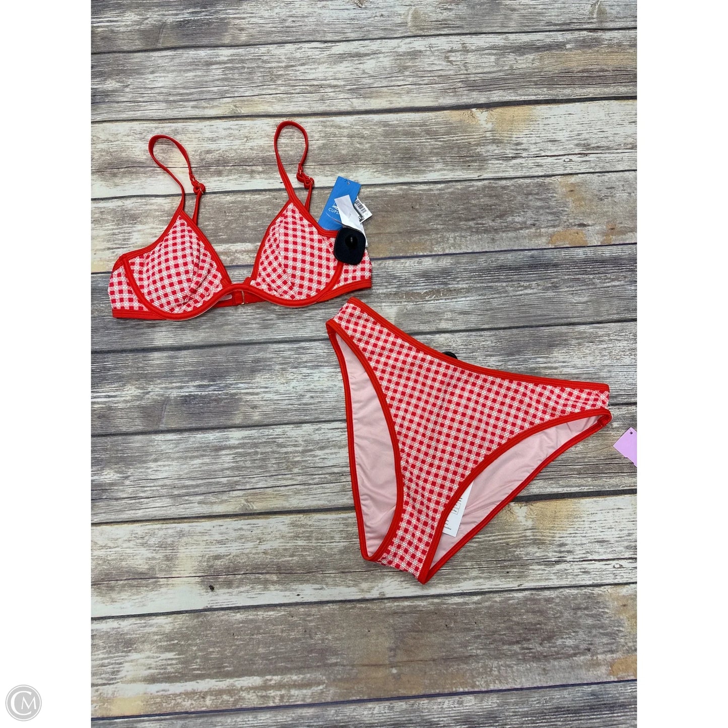 Swimsuit 2pc By Cupshe In Red, Size: M