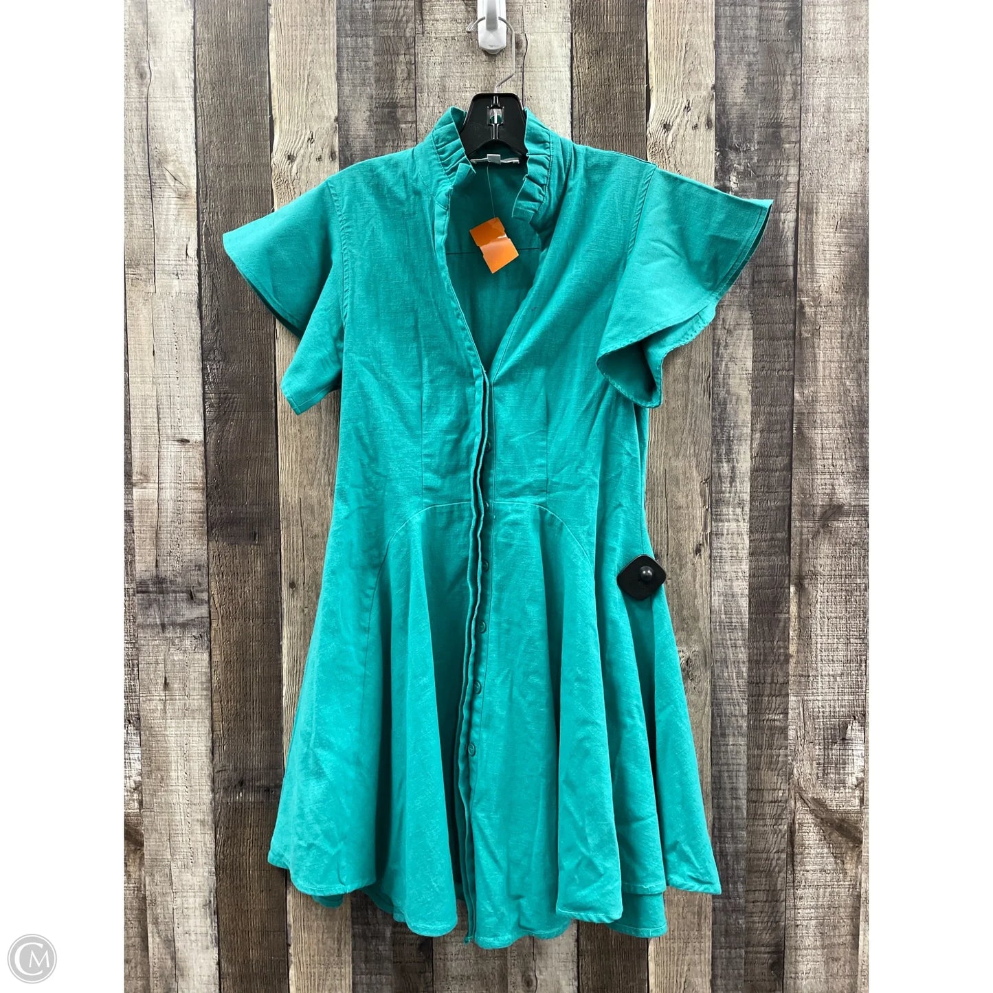 Dress Casual Midi By Thml In Green, Size: Xs