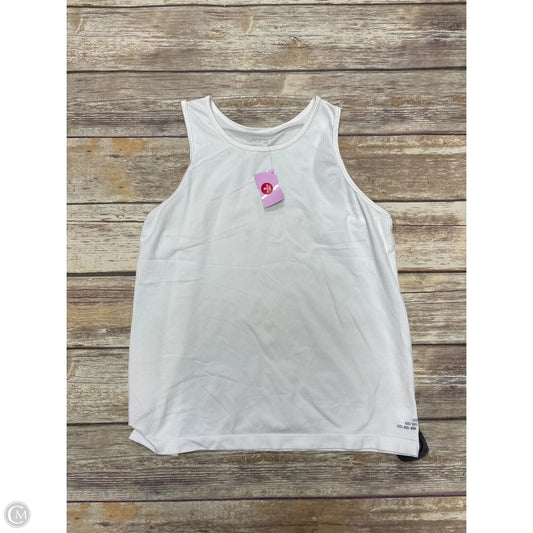 Athletic Tank Top By Bcg In White, Size: M