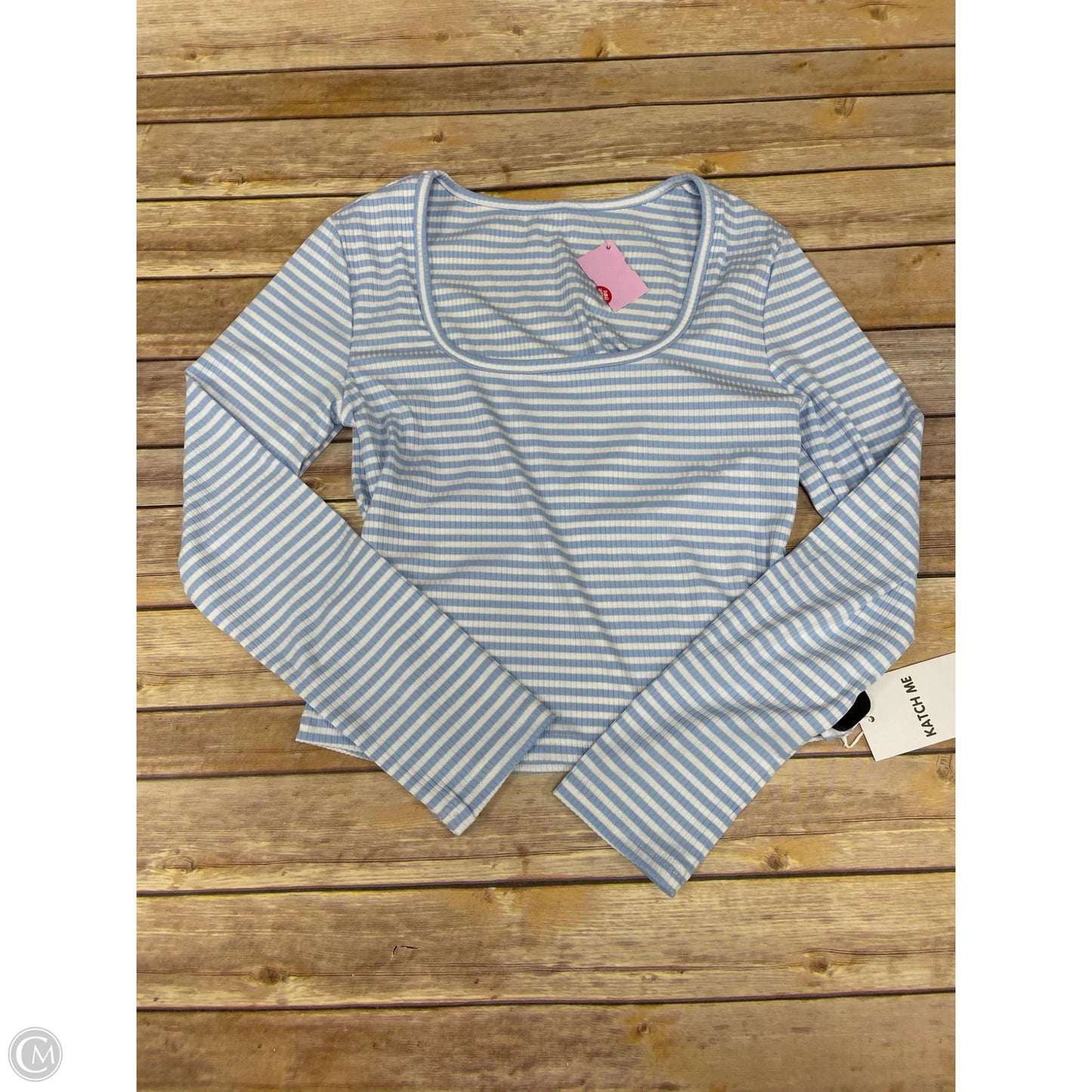 Pajamas 2pc By Shein In Striped Pattern, Size: L