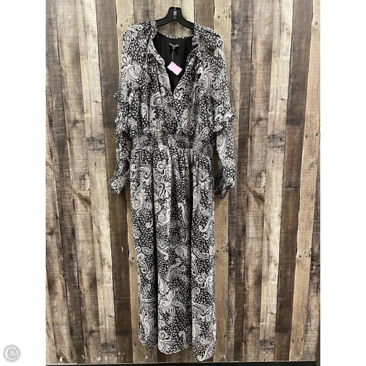 Dress Casual Maxi By Express In Black, Size: Xl