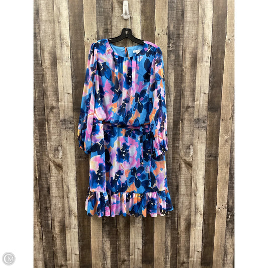 Dress Casual Maxi By London Times In Blue, Size: 14