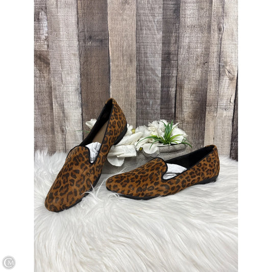 Shoes Flats By Clarks In Animal Print, Size: 8.5