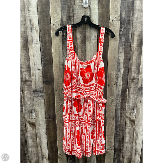 Dress Casual Midi By Draper James In Red, Size: Xxl
