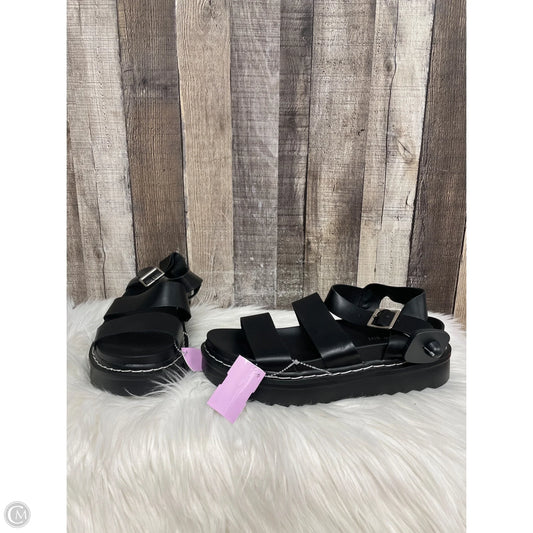 Sandals Heels Platform By Madden Girl In Black, Size: 10