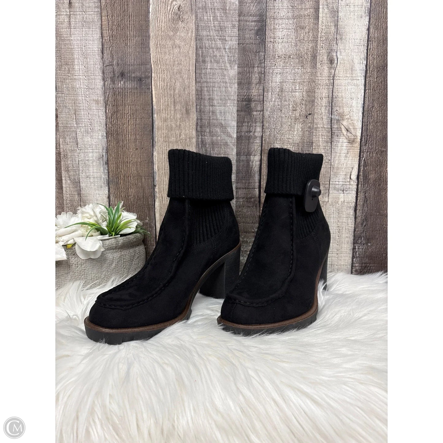 Boots Knee Heels By Sonoma In Black, Size: 8.5