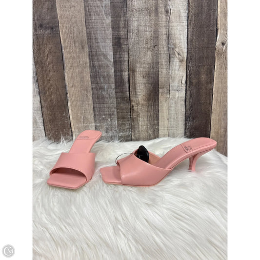 Sandals Heels Kitten By Jeffrey Campbell In Pink, Size: 7