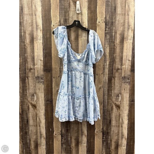 Dress Casual Short By Altard State In Blue, Size: L