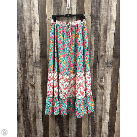 Skirt Maxi By Shein In Multi-colored, Size: Xl