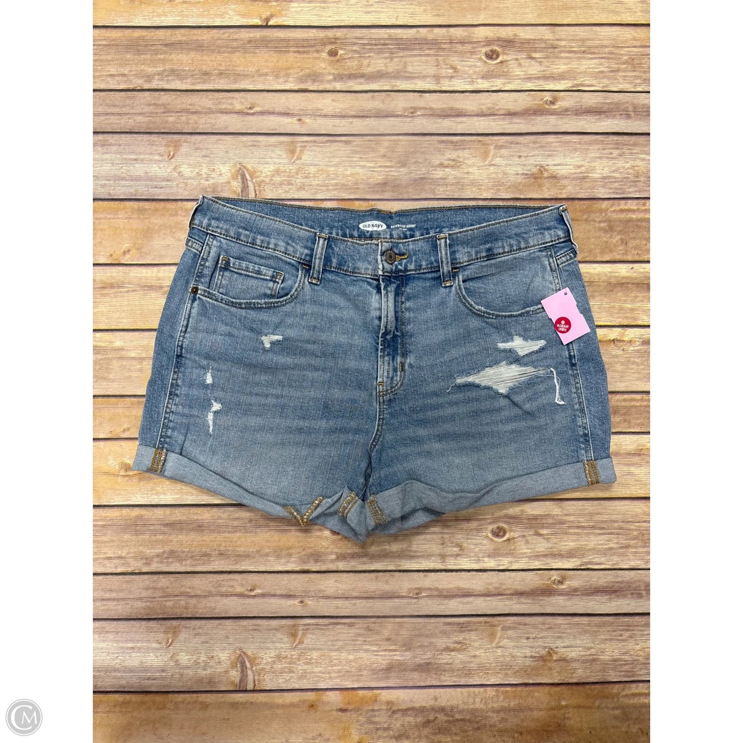 Shorts By Old Navy In Blue Denim, Size: 12