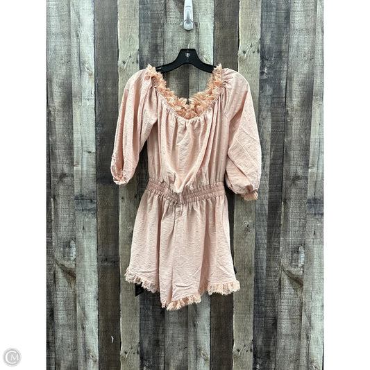 Romper By Cme In Pink, Size: S